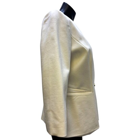 NWT Chicos Ecru Two-Piece Suit Blazer & Trousers Size 0 - Picture 5 of 13